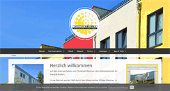 Desktop Screenshot of christophwestner.ihrhandwerker.net